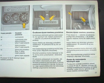 OPEL Astra (1991-2002) Руководство пользователя на польском языке