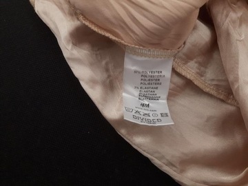 H&M satynowa KOSZULKA NOCNA z koronką _ 42