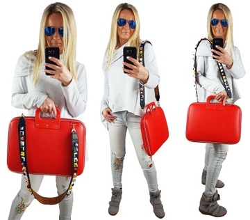 AKTÓWKA TORBA NA LAPTOPA PASEK 3D AZTECKI 13 14 15