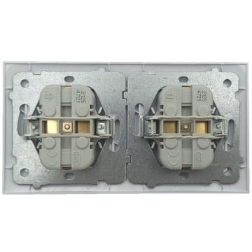 РОЗЕТКИ КУХОННЫЕ БЕЛЫЕ РОЗЕТКИ 2x ДВОЙНЫЕ