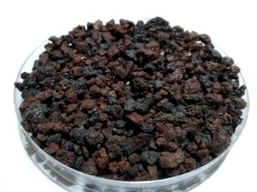 LAWA WULKANICZNA 2-8mm 25 kg ŻWIREK CZERWIEŃ-CZERŃ AKWARIUM NA DNO