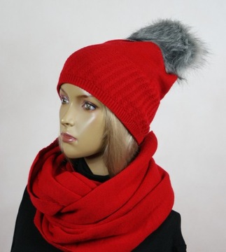 КОМПЛЕКТ ШАПКА+ЮБКА Помпон №40