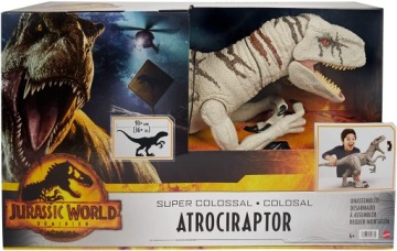 JURASSIC WORLD OGROMNY DINOZAUR KOLOSALNY ATROCIRAPTOR 93 cm