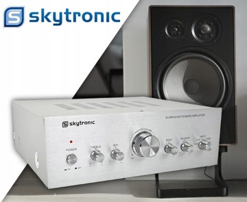 СТЕРЕОУСИЛИТЕЛЬ 2X 50 Вт 4X RCA МОЩНЫЙ SKYTRONIC