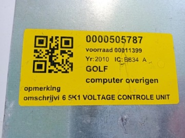 1K0919041, modul STABILIZATOR feszültség VW GOLF VI 1K0919041 | thumb 1