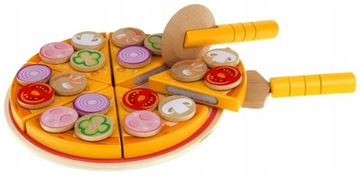 ДЕРЕВЯННАЯ ПИЦЦА ДЛЯ РАЗРЕЗКИ С АКСЕССУАРАМИ-ВЕЛКРО