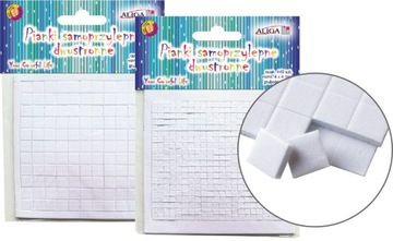 КЛЕЙНЫЕ КУБИКИ САМОКЛЕЯЩИЕСЯ КВАДРАТНЫЕ 8 ММ 121 ШТ.