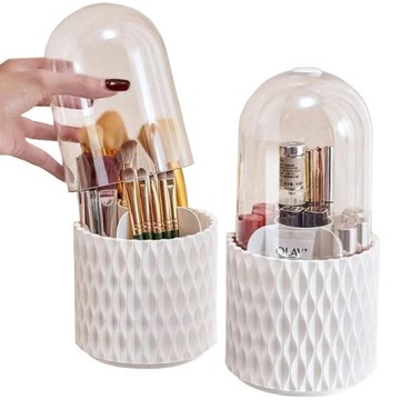 ВРАЩАЮЩИЙСЯ ОРГАНАЙЗЕР ДЛЯ КОСМЕТИКИ КИСТИ ДЛЯ МАКИЯЖА