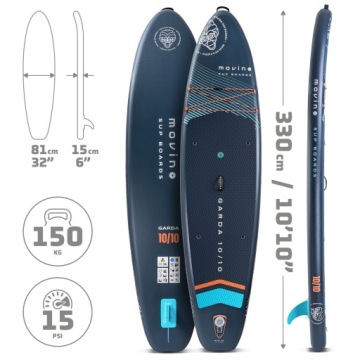 Доска SUP 2-в-1 Movino GARDA allround 10'10