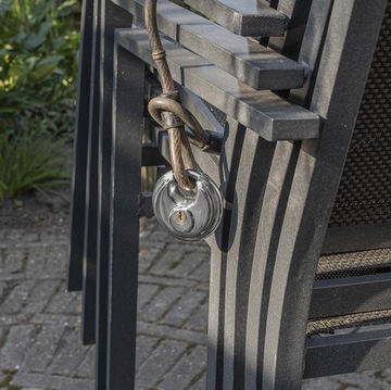 2 КРУГЛЫХ НАВЕСНЫХ ЗАМКА 70 ММ, тот же ключ ProPlus