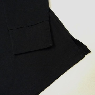 3.BLUZKA MĘSKA cienka dł.rękaw POLO CZARNE L