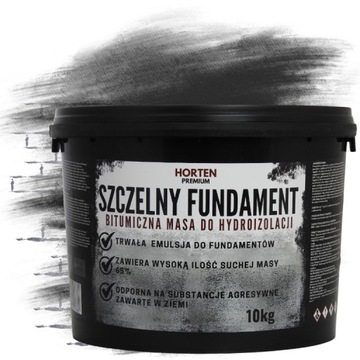 HORTEN JEDNOSKŁADNIKOWA IZOLACJA PRZECIWWODNA FUNDAMENTU 10KG