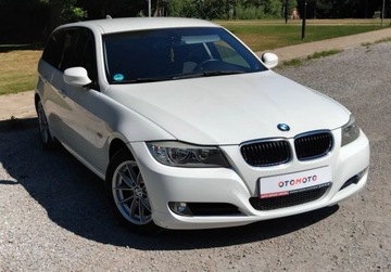 BMW Seria 3 E90-91-92-93 Touring E91 2.0 320d 177KM 2010 BMW Seria 3 2,0 Diesel Alufelgi Klimatronik Po oplatach z Niemiec, zdjęcie 13