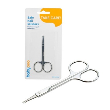 BABYONO NOŻYCZKI DO PAZNOKCI NIEMOWLĄT BEZPIECZNE