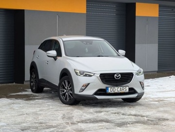 Mazda CX-3 2015 Mazda CX-3 Ledy Navi Alu Tempomat Serwis Gwarancja 1.5 Diesel 105KM, zdjęcie 2