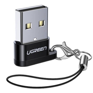 UGREEN ADAPTER USB C (żeński) / USB (męski) PRZEJŚCIÓWKA USB-A DO USB-C