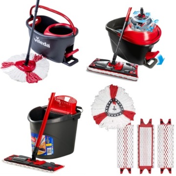 Роторная швабра VILEDA Easy Wring and Clean TURBO 3 в 1