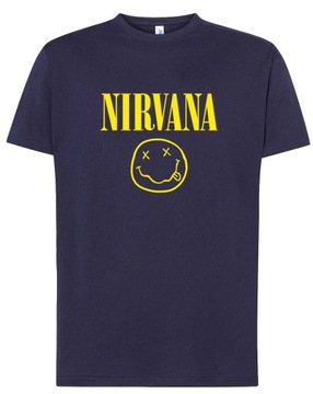 KOSZULKA NIRVANA logo COBAIN KONCERT 5XL