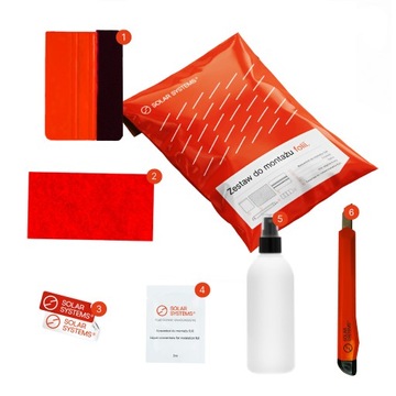 Folia Matowa Mleczna Szroniona 50x200cm Na Szybę Okno Mrożona Solar Systems