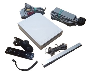 Konsola Nintendo Wii+ Remote + Nunchuck + 3 Gry