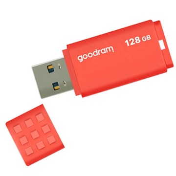 Флэш-накопитель GOODRAM UME3 128 ГБ USB 3.2 оранжевый