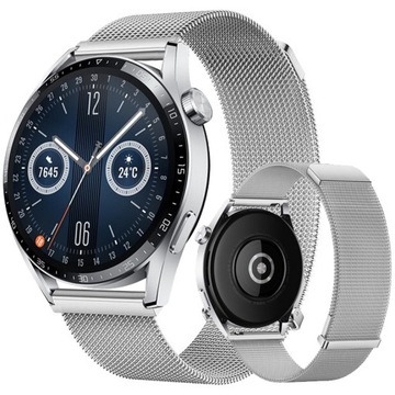 PASEK BRANSOLETA DO HUAWEI WATCH 3 GT2 46mm GT2 GT3 PRO GT4 ELITE NA MAGNES