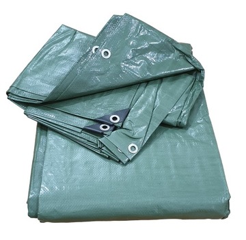 Брезент 5х5 зеленый, прочный, морозостойкий.