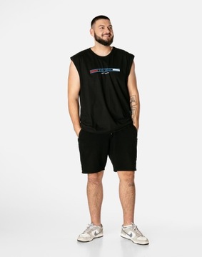 Koszulka Męska Bez Rękawów Bokserka Rambo Podkoszulek Tank Top 3020-2 10XL