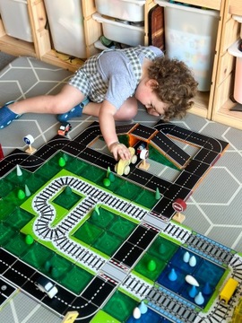 Накладки на магнитные блоки Dear 40 шт. Дорожный набор игрушек «Учись и выращивай»