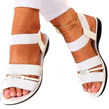 СПОРТИВНЫЕ САНДАЛИИ ЖЕНСКИЕ, ПРОФИЛИРОВАННЫЕ, РЕЗИНОВЫЕ, ПЛОСКИЕ