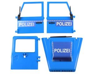 Bruder 42569 drzwi Land Rovera policyjnego