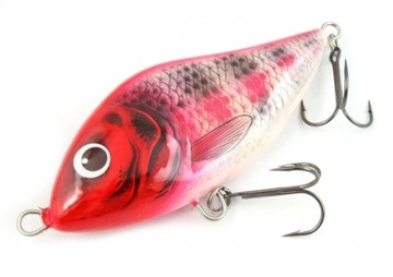 Salmo Slider - tonący - 12cm - Red Head Striper
