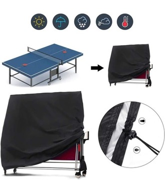 КРЫШКА ДЛЯ СТОЛА ДЛЯ ПИНГ-ПОНГА, Водонепроницаемый БРЕЗЕНТ, КРЫШКА ДЛЯ СТОЛА ДЛЯ ПИНГ-ПОНГА