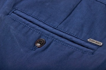 Niebieskie spodnie typu chinos -QUICKSIDE- L