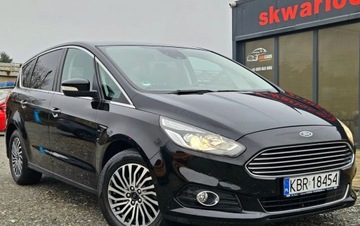 Ford S-Max II Van 2.0 TDCi 150KM 2018 Ford S-Max Serwisowany,Automat,2018 rok,Zarejestrowany 2.0 Diesel 150KM, zdjęcie 19