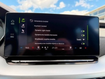 Skoda Octavia IV Kombi 2.0 TDI 150KM 2022 Skoda Octavia 2.0TDI 150KM DSG HAK VirtCockpit NiskiPrzebieg Keyless Kamer, zdjęcie 32