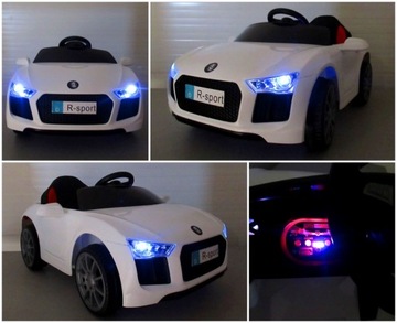 Кабриолет B4 в автомобиле на аккумуляторе Leather Pilot 2.4G