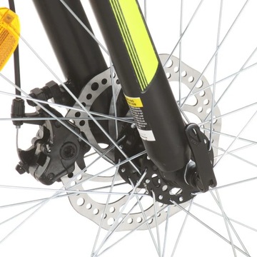 Горный велосипед vidaXL, 21 скорость, колесо 27,5 дюйма, рама 38 см, красный