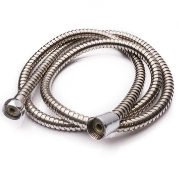 ZESTAW PRYSZNICOWY SŁUCHAWKA ANTI CALC 1F WĄŻ STALOWY