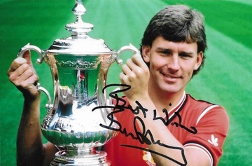 Autograf Bryan Robson, Manchester United