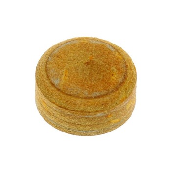 Laminowane końcówki kijów 11 mm/13 mm do kijów do snookera lub bilarda, żółte, twarde 11 mm