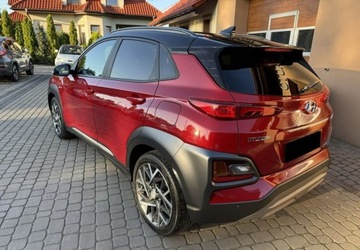 Hyundai Kona I Crossover 1.6 GDi Hybrid 141KM 2019 Hyundai Kona Rej 02.2020 1,6 GDi Hybrid 141KM Klima Navi HUD Kamera Kola l, zdjęcie 8