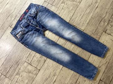 BLACK ROCK Spodnie Męskie Jeans IDEAŁ W38 L33 pas 94 cm