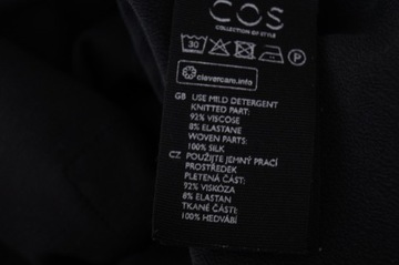 COS piękna bluzka jedwab XS