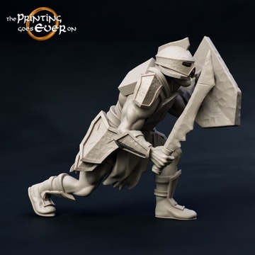 Half Orc Fighter The Printing Goes Ever On