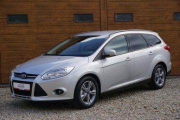 Ford Focus III Kombi 1.6 Duratorq TDCi DPF 115KM 2013 FORD FOCUS MK3 1.6TDCI 116KM KLIMATRONIK, PDC+ASYSTENT,GRZANE FOTELE,SERWIS, zdjęcie 2