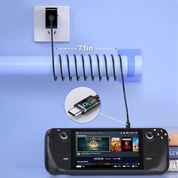 ŁADOWARKA ZASILACZ DO KONSOLI NINTENDO SWITCH 45W 5-15V/3A 20V/2.25A