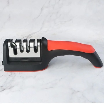 Knife Sharpener Handheld Multi-function 4 Stages Type Quick Sharpening Tool