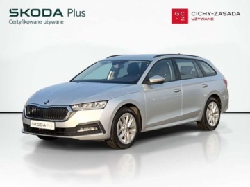Skoda Octavia III Kombi Facelifting 2.0 TDI 150KM 2020 Skoda Octavia 2.0TDI 150KM DSG Ambition DSG SerwisASO KessyGO SmartLink Led