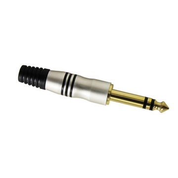 ADAM HALL 7511 duży Jack 6,3 mm STEREO złocony